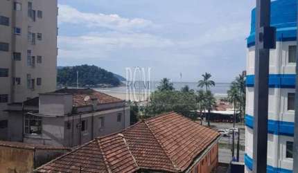 Apartamento com 1 quarto, Itararé, São Vicente - R$ 230 mil, Cod: 94553