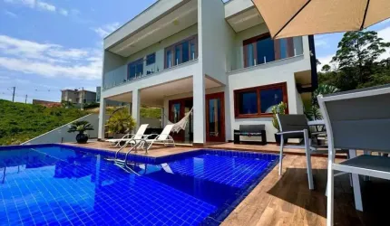 SOBRADO CONDOMÍNIO 390m² 3 SUÍTES 3 VAGAS PISCINA ACADEMIA - COTIA FL45