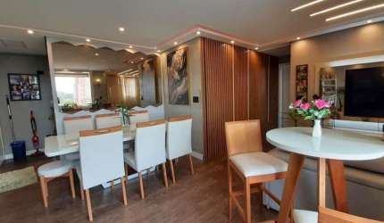 Apartamento Espaçoso no Jardim Ester Yolanda - 3 Dormitórios e Lazer Completo. FL12