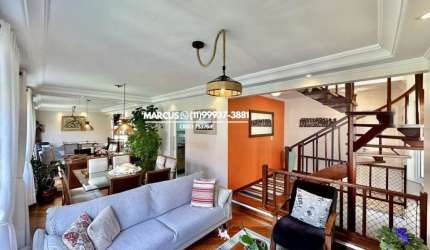 Excelente sobrado em condomínio fechado, com lazer completo, 3 dorms; 1 suíte, 2 vagas. FL23