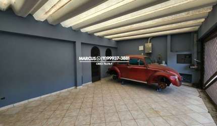 Casa térrea no Conjunto do Butantã c/ 3 quartos (1 suite), 3 vagas, edicula com banheiro. FL23