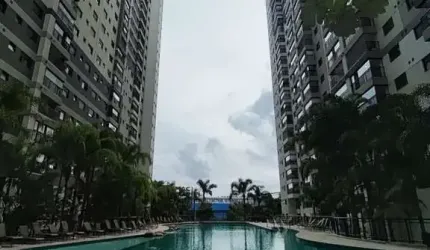 Alugo apartamento 02 dor Condominio Piscine  FL44
