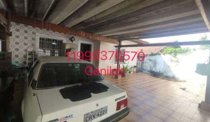 CASA TERREÁ 3 QUARTOS 4 VAGAS QUINTAL EDICULA FÁCIL ACESSO AO METRO  ACEITA PET FL55