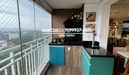 Apto Alto Padrão c/ Terraço Gourmet/105m² | 3 Quartos, 1 Suíte | Lazer Completo. FL23