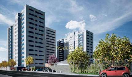 Apartamento com 2 dormitórios à venda, 45 m² por R$ 258.000,00 - Jardim Gurilândia - Taubaté/SP