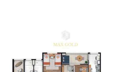 Apartamento com 2 dormitórios à venda, 69 m² por R$ 498.520,00 - Barranco - Taubaté/SP