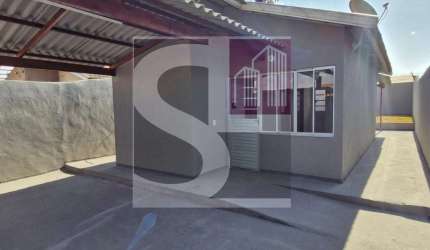 Casa para Venda em Uberlândia, Loteamento Monte Hebron, 2 dormitórios, 1 banheiro, 1 vaga