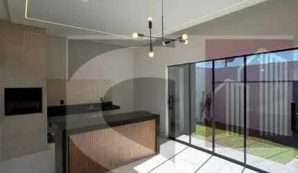 Casa para Venda em Uberlândia, Loteamento Portal do Vale II, 2 dormitórios, 1 banheiro, 2 vagas