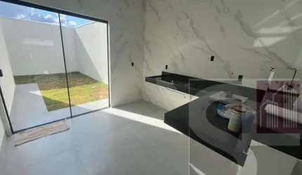 Casa para Venda em Uberlândia, Novo Mundo, 3 dormitórios, 1 suíte, 2 banheiros, 2 vagas