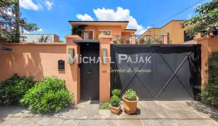 Casa tipo para venda com 4 quartos, sendo 3 suítes - Michael Pajak (11) 99996-4550