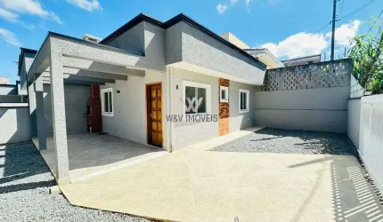 Casa com 02 quartos, Colônia Rio Grande em São José dos Pinhais