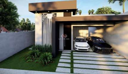 Casa em condomínio fechado com 3 quartos à venda na Dois, 125, Residencial Golden Class, Lagoa Santa por R$ 1.290.000