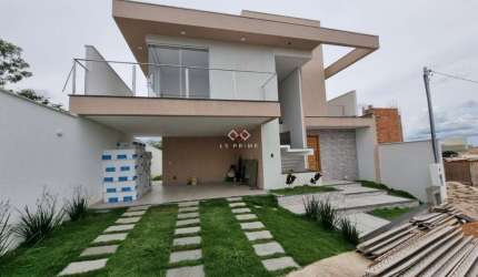 Casa em condomínio fechado com 3 quartos à venda na Um, 45, Sobradinho, Lagoa Santa por R$ 1.100.000