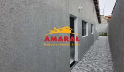 Casa com 2 quartos à venda na Rua Maria Pereira Spaolonzi, Cidade Miguel Badra, Suzano, 70 m2 por R$ 345.000