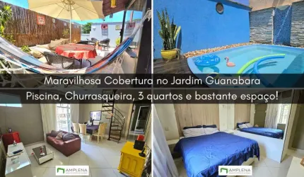 Cobertura 3 quartos à venda, 162 m² - Jardim Guanabara - Rio de Janeiro/RJ