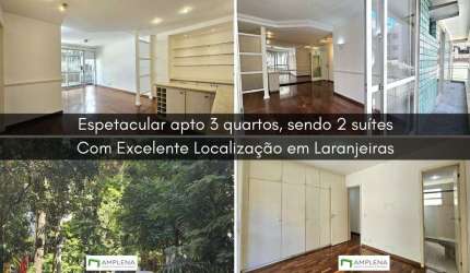 Apartamento 3 quartos com Localização Privilegiada à venda em Laranjeiras - Rio de Janeiro/RJ