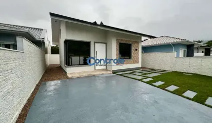 Casa em condomínio fechado com 2 quartos à venda na Dirceu Júlio Roube, 13, Forquilhas, São José por R$ 495.000