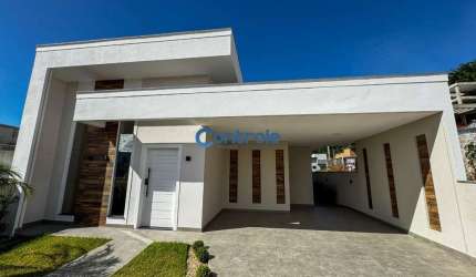 Casa em condomínio fechado com 3 quartos à venda na Campeche, 149, Bela Vista, Palhoça por R$ 725.000