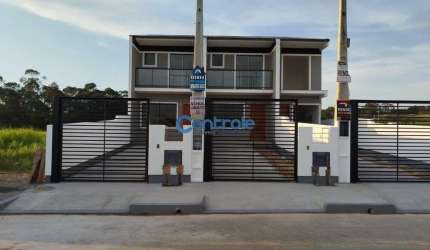 Casa com 2 quartos à venda na Osmar Cassemiro de Souza, 1, Sertão do Maruim, São José por R$ 480.000