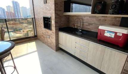 APTO A VENDA NO JD ANALIA FRANCO, FINO ACABAMENTO E DECORAÇÃO, SACADA GOURMET !!