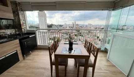 APTO A VENDA NA VILA FORMOSA, SEMI MOBILIADO, TERRAÇO GOURMET, 03 VAGAS !!