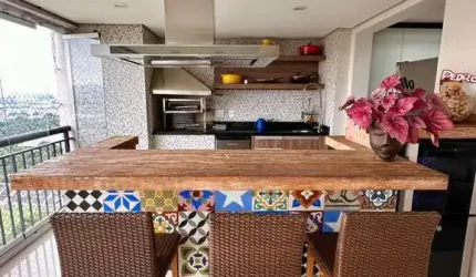 APTO NO PQ SÃO JORGE, ANDAR ALTO, TERRAÇO GOURMET, 04 VAGAS !!