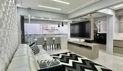 APTO NO JD ANÁLIA FRANCO, MOBILIADO, TERRAÇO GOURMET, 02 VAGAS !!