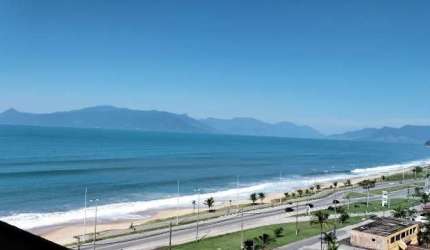 APTO EM CARAGUATATUBA, PRAIA DE MASSAGUAÇU,  FRENTE AO MAR, VARANDA GOURMET, 02 VAGAS !!