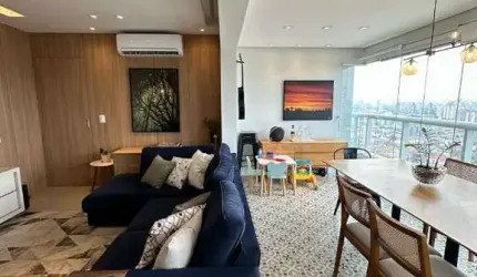 APTO A VENDA NA VILA CARRÃO, SEMI MOBILIADO, TERRAÇO GOURMET, 03 VAGAS !!