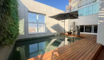 COBERTURA DUPLEX A VENDA NO JD ANÁLIA FRANCO, 04 DORMITÓRIOS, 02 SUÍTES, 06 VAGAS + DEPOSITO !