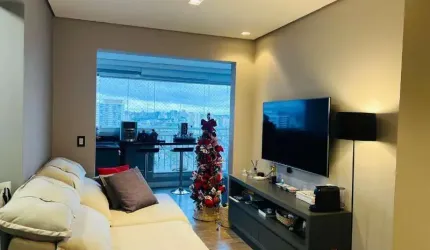 APTO NO TATUAPÉ, MOBILIADO, ANDAR ALTO, TERRAÇO GRILL, 02 VAGAS !!