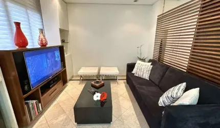 APTO NO TATUAPÉ, ANDAR ALTO, MOBILIADO, 03 VAGAS !!