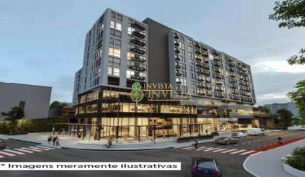 Apartamento Studio com 1 vaga à venda na Trindade.
