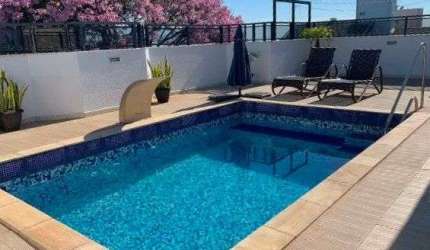 3 Quartos, terraço privativo com piscina e 2 vagas no Estreito - Á venda em Florianópolis