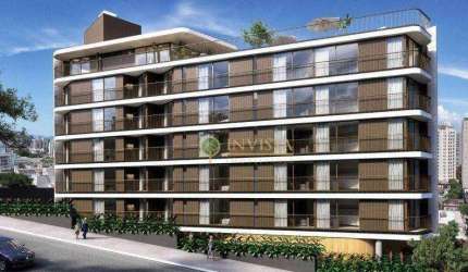 À venda no Centro de Florianópolis! Novo, 68m², 2 quartos e 1 vaga de garagem.