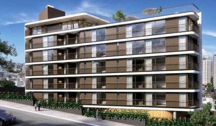 À venda no Centro de Florianópolis! Novo, 68m², 2 quartos e 1 vaga de garagem.