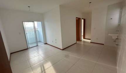 Locação | 2 quartos, Sacada com churrasqueira e 1 vaga de garagem - Nova Palhoça.
