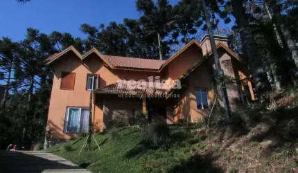LINDA CASA COM 5 SUITES NO ASPEN MOUNTAIN, Aspen Mountain, Gramado - RS