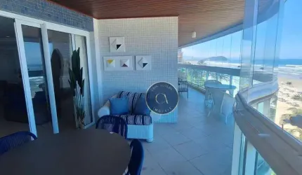 Apartamento com 4 dormitórios à venda, 175 m² - Riviera de São Lourenço - Bertioga/SP