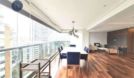 Apartamento com 3 dormitórios, 192 m² - venda ou aluguel - Campo Belo - São Paulo/SP