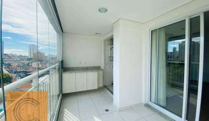 Apartamento varanda gourmet 2 dormt 1 suíte 60 m² - venda por R$ 795.000 ou aluguel por R$ 4.018/mês - Anália Franco - São Paulo/SP