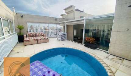 Cobertura 230m 3 dormitórios 2 suítesà venda, 230 m² por R$ 2.900.000 - Anália Franco - São Paulo/SP