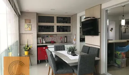 Apartamento com 3 dormitórios, (sendo 3 suítes) à venda, 107 m² por R$ 1.380.000 - Mooca - São Paulo/SP