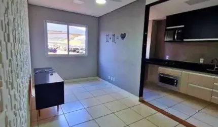 Apartamento para venda mobiliado com 49m2, sendo 2 quartos totalmente planejado com mobílias e eletrônicos.