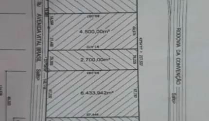 Terreno à venda na Rodovia da Convenção, 100, Canjica, Salto, 6433 m2 por R$ 1.650.000