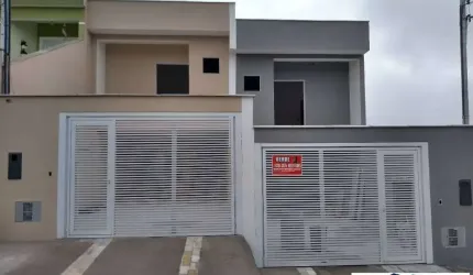 Sobrado novo no Bairro Demarchi, excelente arquitetura.