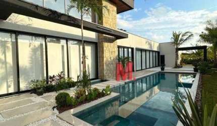 Mansão exuberante com 06 suítes à venda, 543 m² por R$ 6.200.000 - Condomínio Fazenda Alvorada - Porto Feliz/SP