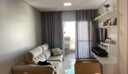 Apartamento com 2 dormitórios à venda, 63 m² por R$ 539.000,00 - Campestre - Santo André/SP