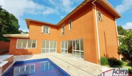 Casa nova com 4 suítes, 410 m² - Forest Hills - Jandira/SP