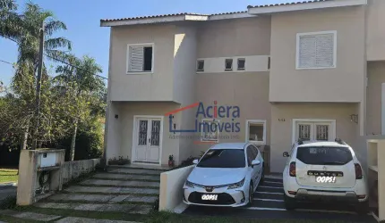 Excelente residência com dois dormitórios, uma suíte, 123 m² AC. - Villas da Granja - Cotia/SP.